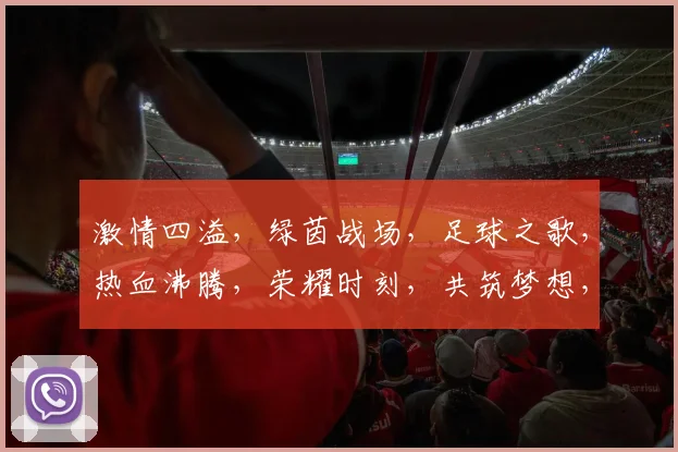 激情四溢，绿茵战场，足球之歌，热血沸腾，荣耀时刻，共筑梦想，三冠传奇。