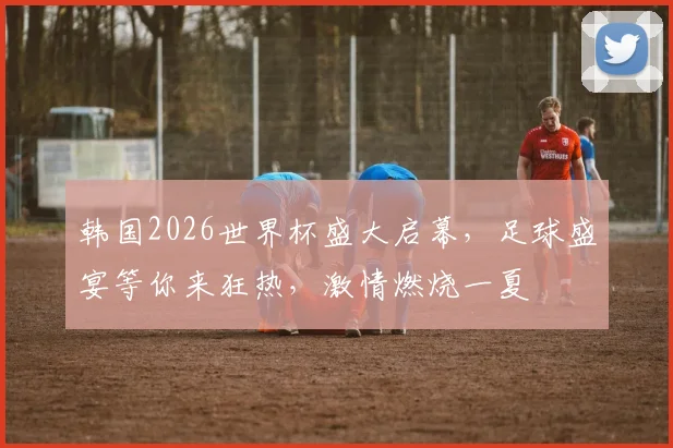 韩国2026世界杯盛大启幕，足球盛宴等你来狂热，激情燃烧一夏